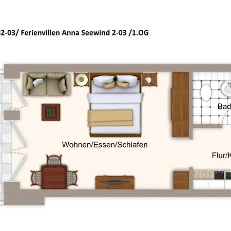 Apartment Apartmentvilla Anna Apartmentvilla Anna 2-03