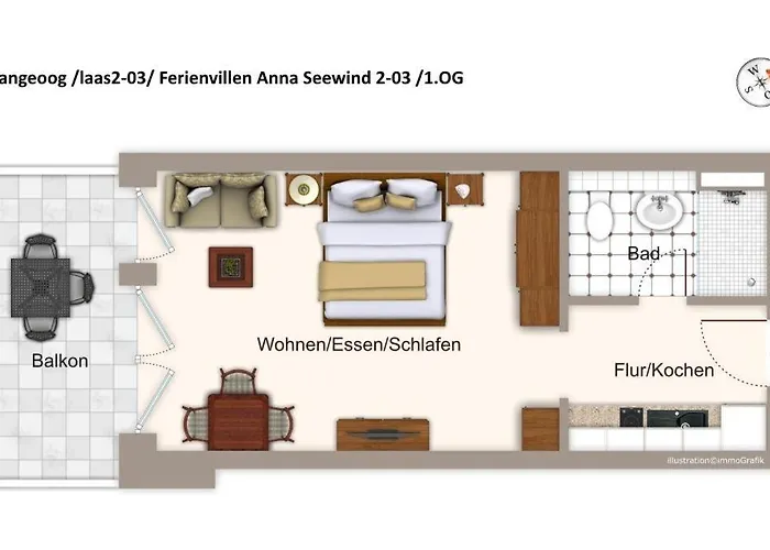 Lejlighed Apartmentvilla Anna Apartmentvilla Anna 2-03